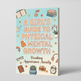 Front cover view of teen girl puberty and confidence book