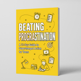 Front cover view of teen productivity workbook