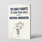 Printed children's innovation habits book for everyday learning and confidence