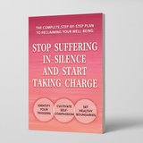 Front cover view of self-healing and empowerment guide