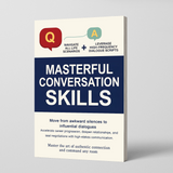 Front cover view of Masterful Conversation Skills communication book