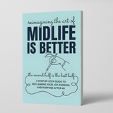 Adult personal growth paperback shown in desk lifestyle mockup