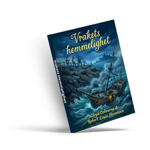 Vrakets Hemmelighet Norwegian Edition by Lloyd Osbourne and Robert Louis Stevenson cover