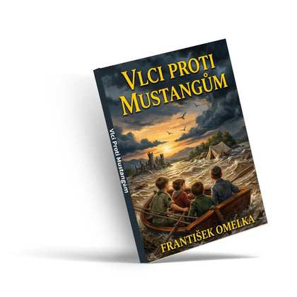 Vlci proti Mustangum Czech Edition by Frantisek Omelka classic adventure novel cover