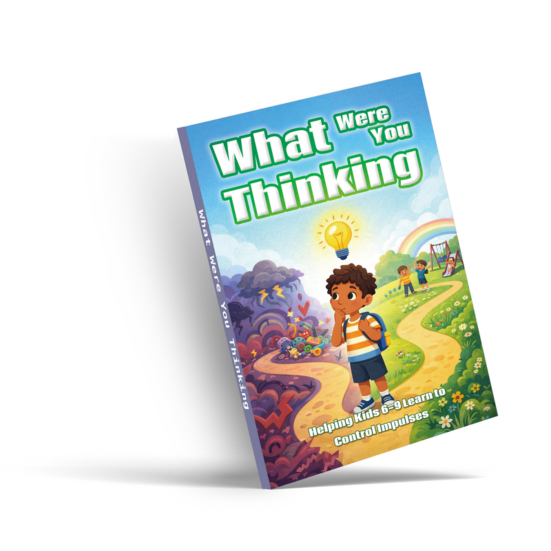 What Were You Thinking impulse control book for kids cover
