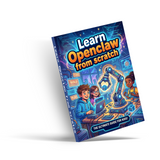 Learn Openclaw from Scratch coding and robotics book for kids cover