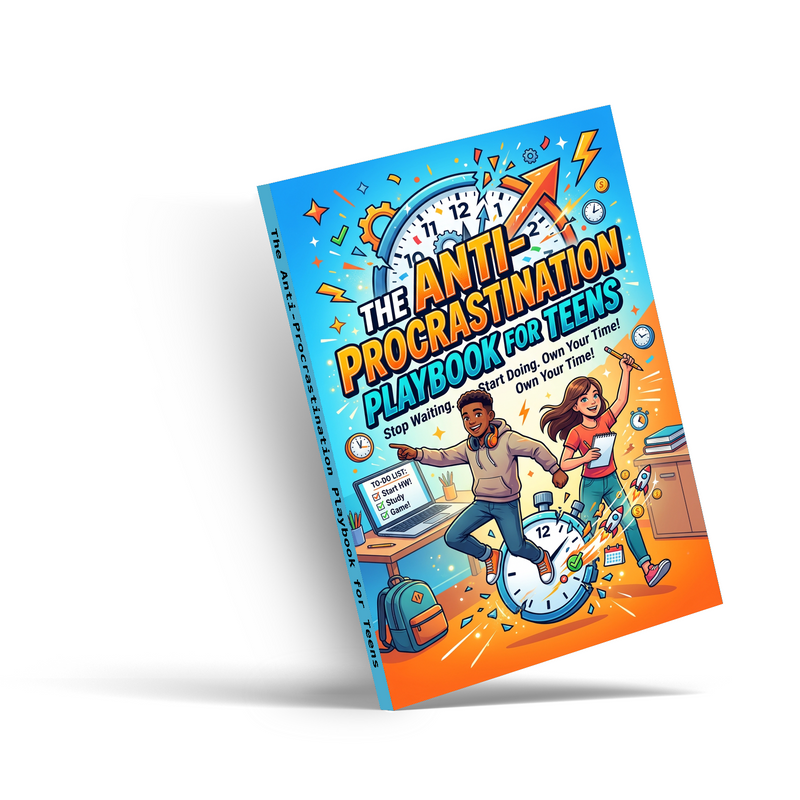 The Anti-Procrastination Playbook for Teens cover