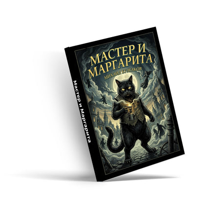 Master and Margarita Russian Edition by Mikhail Bulgakov classic novel cover