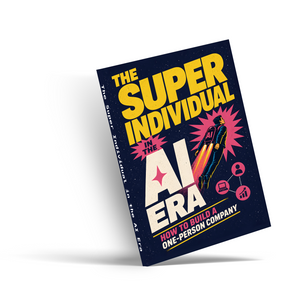 The Super Individual Era, One-Person Company Growth Guide, AI-Powered Productivity, Personal Branding, Solo Business and Digital Income Strategy