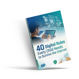 40 Digital Rules for Kids Internet Safety book cover