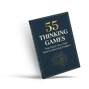 55 Thinking Games That Teach Your Child How to Solve Any Problem, Kids Critical Thinking Book for Logic, Problem-Solving, Focus, and Smart Decision-Making