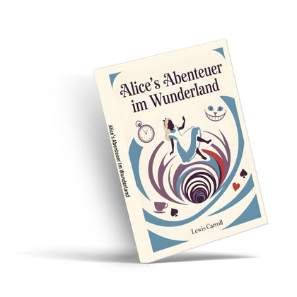 Alice's Abenteuer im Wunderland German Edition illustrated fantasy classic cover