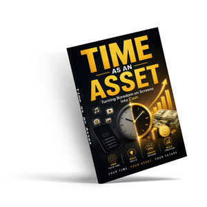 Time as an Asset, Digital Productivity and Income Mindset Book, Guide to Turning Screen Time into Cash, Focus, Discipline and Future Planning
