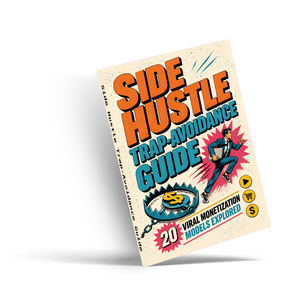 Side Hustle Trap-Avoidance Guide, 20 Viral Monetization Models Explained, Online Income Risk Awareness, Smart Earning and Practical Business Judgment