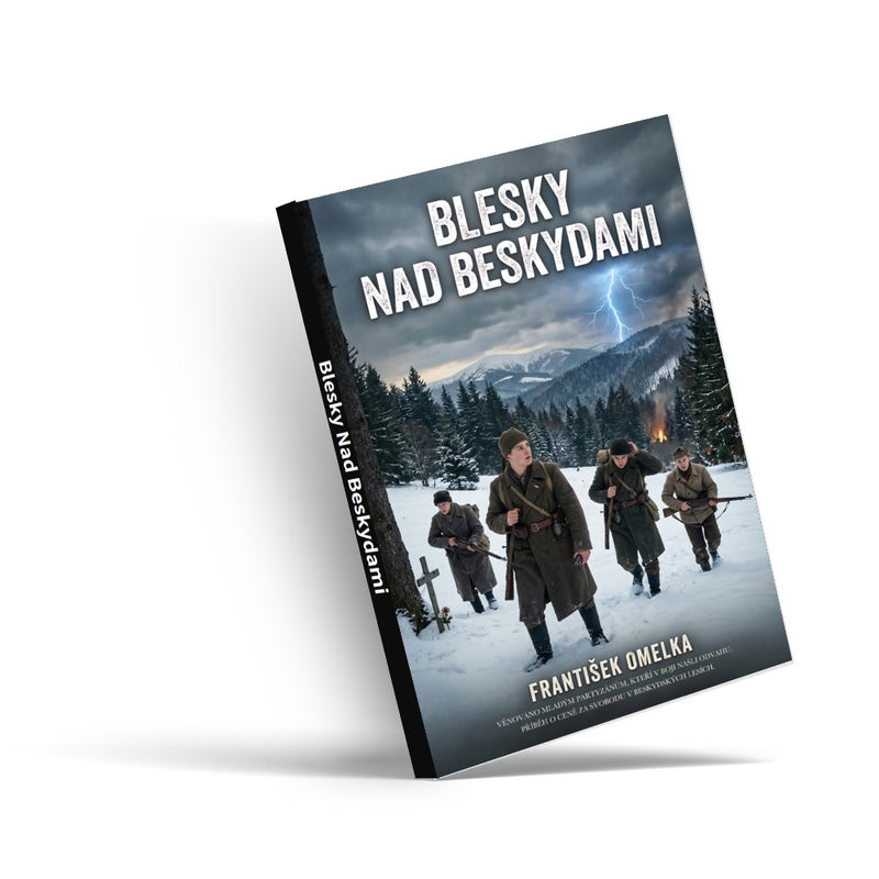 Blesky nad Beskydami Czech Edition by Frantisek Omelka classic historical novel cover