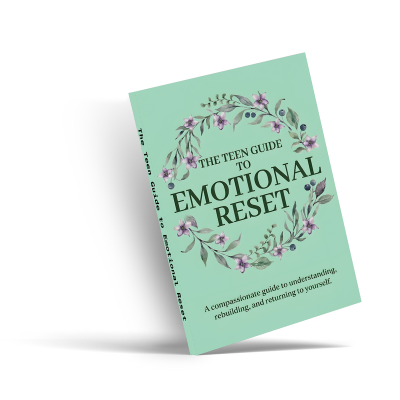 Teen Guide to Emotional Reset paperback cover