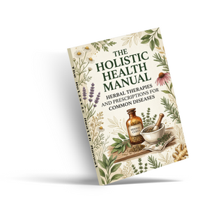 The Holistic Health Manual, Herbal Therapies and Prescriptions for Common Diseases, Natural Wellness, Home Care and Gentle Self-Care Guide