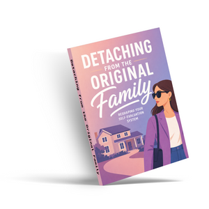 Detaching from the Original Family, Emotional Independence Guide for Women, Family Boundaries, Self-Healing and Personal Growth Reading