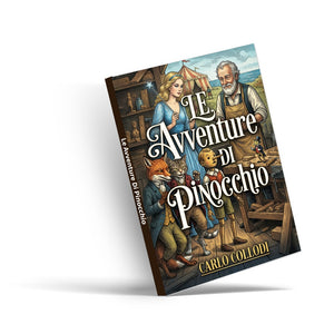 Le Avventure di Pinocchio Italian Edition by Carlo Collodi classic children's novel cover