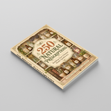 Angled paperback mockup of natural prescriptions and home apothecary book