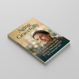 Angled paperback mockup of Aging Gracefully Anti-Aging Guide for Women 30+