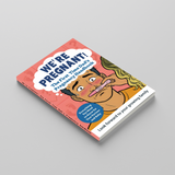 New Parent Preparation Handbook for Partners printed paperback angled paperback mockup