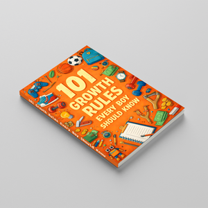 101 Growth Rules Every Boy Should Know, Boys’ Personal Growth and Life Skills Book for Confidence, Resilience, Smart Choices, and Healthy Growing Up