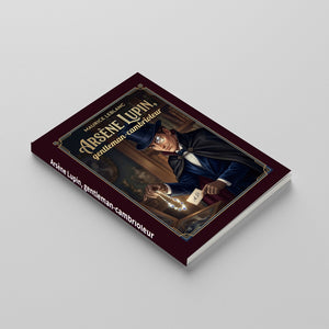Printed French mystery and crime fiction classic about the gentleman thief Arsene Lupin
