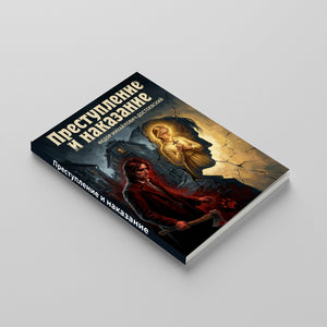 Printed Russian edition of Crime and Punishment for readers and students
