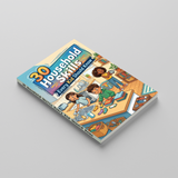 Children's household life skills book for cleaning, organizing, and responsibility