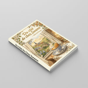 Printed French literature edition about memory, time, introspection, and elegant prose