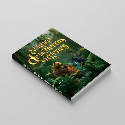 Printed Spanish jungle adventure literature edition for readers and students