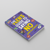 Printed teen assertiveness book for boundaries and peer pressure