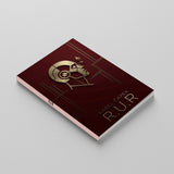 Printed Czech science fiction drama book about robots, technology, labor, and humanity
