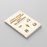 Spanish communication and relationships book paperback mockup
