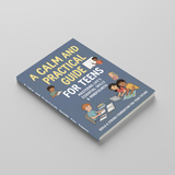 Calm and Practical Life Skills Guide for Teens product image 10 showing printed book details for screen-free reading and learning