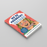 New Parent Preparation Handbook for Family Planning printed paperback angled paperback mockup