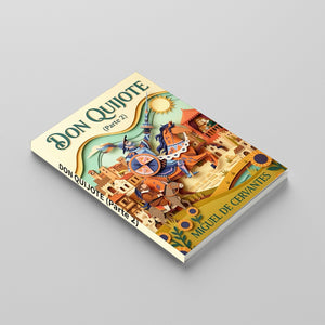 Printed Spanish literature edition of Don Quixote Part 2 for readers and students