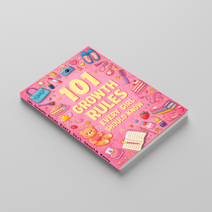 101 Growth Rules Every Girl Should Know, Girls’ Personal Growth and Life Skills Book for Confidence, Self-Esteem, Smart Choices, and Healthy Growing Up