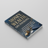 Adult personal finance book about life insurance, savings growth, and financial security