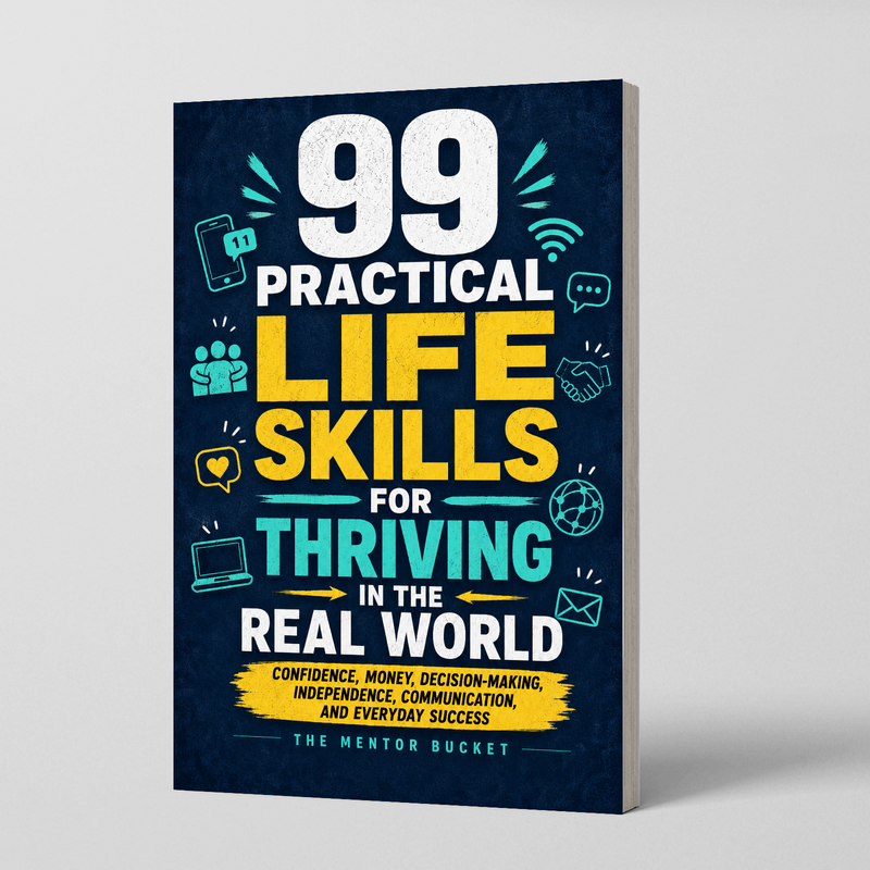 99 Practical Life Skills for Thriving in the Real World physical printed book product image 1, ISBN 9798904662158