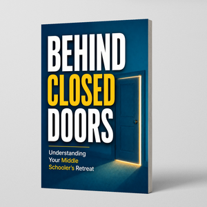 Behind Closed Doors: Understanding Your Middle Schooler's Quiet Phase physical printed book product image 1, ISBN 9798904665005