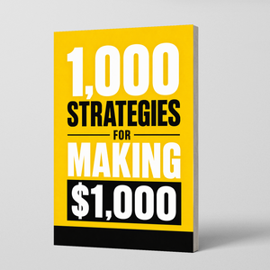 1,000 Strategies for Making $1,000: Practical Project Planning physical printed book product image 2, ISBN 9798904663391