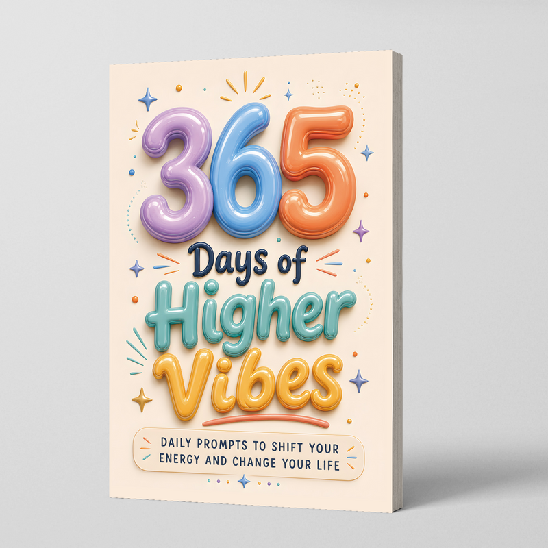 365 Days of High-Energy Habits: Daily Reflections for Personal Growth physical printed English book front cover, ISBN 9798904660499