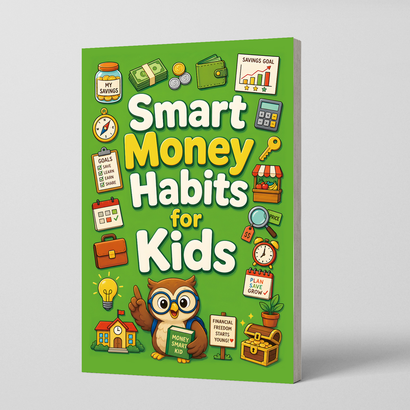Smart Money Habits for Kids physical printed book product image 1, ISBN 9798904662080
