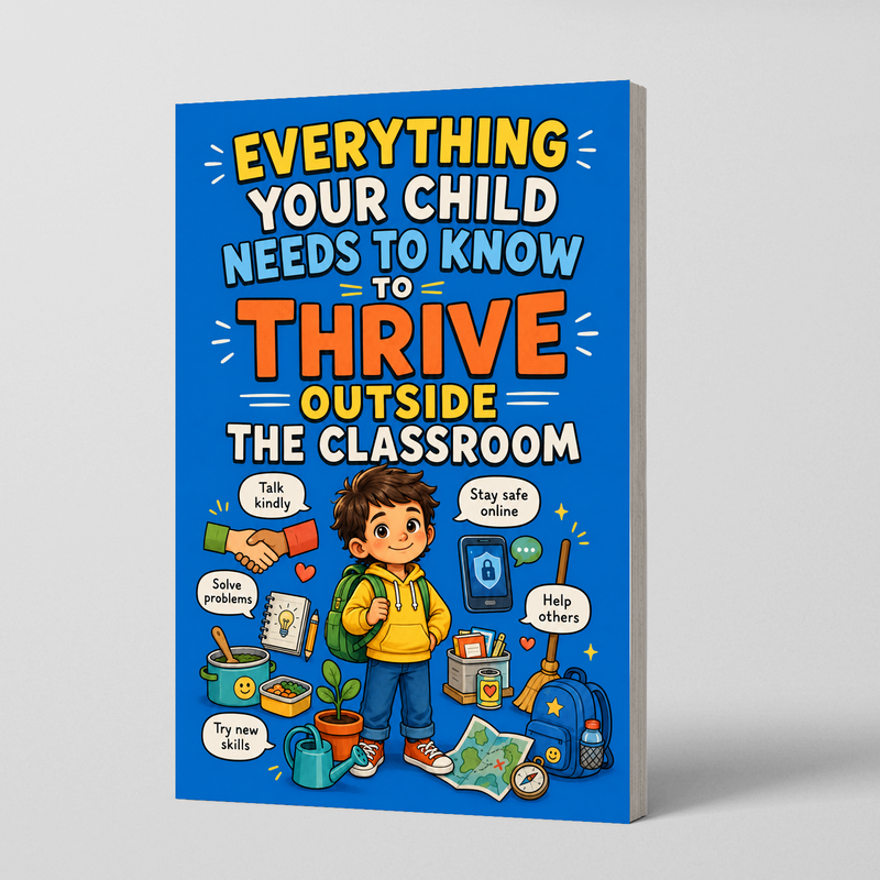 Everything Your Child Needs to Know to Thrive Outside the Classroom physical printed book product image 1, ISBN 9798904662165