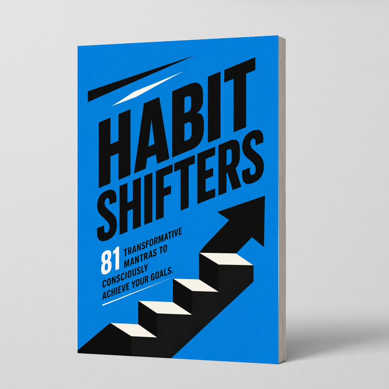 Habit Shifters: 81 Mantras for Conscious Goal Setting physical printed book product image 1, ISBN 9798904665579