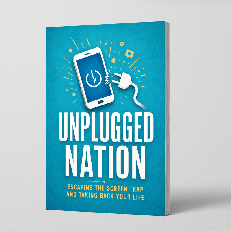 Unplugged Nation: Building Better Screen Habits and Taking Back Your Time physical printed book product image 1, ISBN 9798904664992