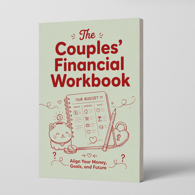 The Couples' Financial Workbook - Shared Money Goals and Planning physical printed book product image 1, ISBN 9798904661793