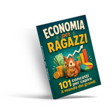 Economia per Ragazzi: 101 Idee per Capire il Mondo degli Adulti physical printed Italian book interior page or product preview 4, ISBN 9798904660338